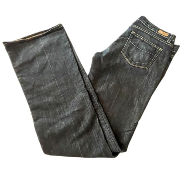 PAIGE Denim - PAIGE Medium Wash Laurel Canyon Lowrise Boot Cut Jeans Siz 28 USA MADE Excellent